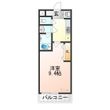 ラフィーネ マックの間取図