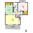 ハイツ椿の間取図