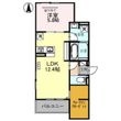 D-room平野Ⅱ　Bの間取図
