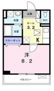 ハーベストⅠの間取図