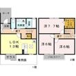 ソレーユ B棟の間取図