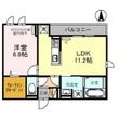 D-room今川 A棟の間取図