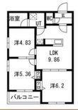 大阪市都島区内代町２丁目の間取図