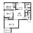 大阪市都島区内代町２丁目の間取図