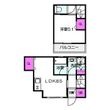 大阪市西淀川区大和田6丁目の間取図