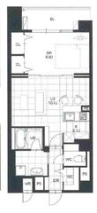 G-FLATの間取図