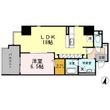 大阪市北区野崎町の間取図