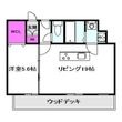 W.O.B.KYOBASHIの間取図