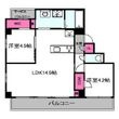 アウスレーベン都島Ⅰの間取図