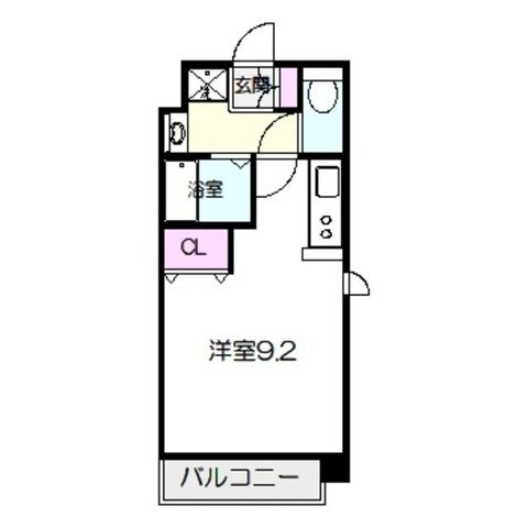 拡大写真:セゾン ラ トゥール MIYAKOJIMA 6階601の間取り