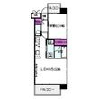 プレジオ今福鶴見の間取図