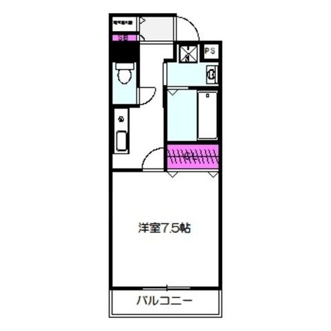 拡大写真:ディ・アリヴィオ千林 3階303の間取り