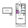 フローラル横堤の間取図
