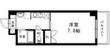 M‘s FLATの間取図