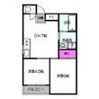 ハイツ優の間取図