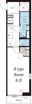 リブリ・dolce Kunitachiの間取図