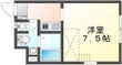 フレール国立の間取図