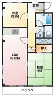 ドゥエル弥生の間取図