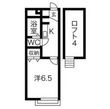 レオパレス鹿島町の間取図