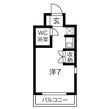 写真:セラヴィアッシュ 6階603の間取図