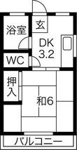 コーポ桐林の間取図