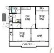 明光ハイツの間取図