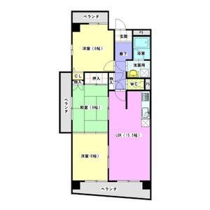 拡大写真:ヒルズ丸和 9階902の間取り