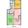 サンコーハイツの間取図