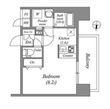 写真：SHOKEN　Residence　名古屋〈太閤通〉 12階1205の間取図