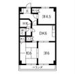 中根ハイツの間取図