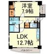 ラ・カンパネーラの間取図