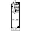 星ヶ丘GODIVAの間取図