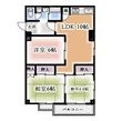天白第三住宅3号棟の間取図