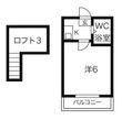 フジテラス小幡の間取図