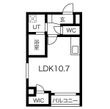 REXⅡ茶屋ヶ坂の間取図