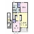 ベルコート高針Bの間取図