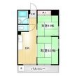 石坂ハイツの間取図