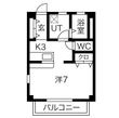 アネックスの間取図