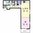 シャンテハウス中根Ⅲの間取図