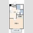 KEコーポ梅森の間取図