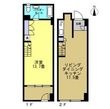 FLATS GAZERY(フラッツガゼレイ)の間取図