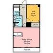 メゾン藤の間取図