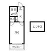 CHEZ MOI桜(シェモアサクラ)の間取図