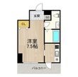 写真:フロンティアタワー名駅南(旧CITY SPIRE 名駅南) 2階206の間取図