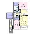ル・リアンⅡ Eastの間取図