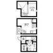 アコモ鳴海の間取図