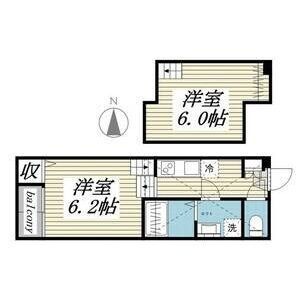拡大写真:LUNA FORZA新守山 1階104の間取り