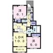 プリマヴェーラの間取図
