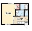 塩池町加藤様貸家の間取図