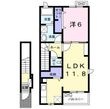 アダージョ徳重の間取図